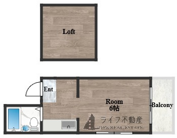 ケープロフトの間取り