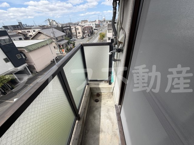 ケープロフトのバルコニー|陽当たり良好なバルコニーです