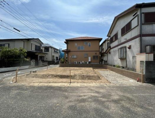 【新築】鶴ヶ島市上広谷新築分譲住宅 全1棟の外観|駐車スペース2台分