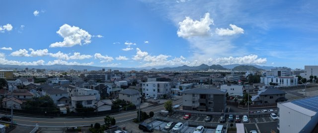 シャルマンコーポ鮎壺の展望