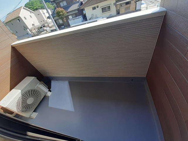 パークビサイドⅢのバルコニー