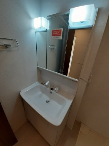 パークビサイドⅢの洗面所