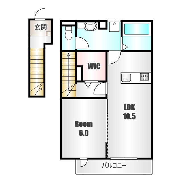 Σresidence歌川町　A棟の間取り|当社、チルホームのHPもご覧ください(^^)/物件情報多数♪
