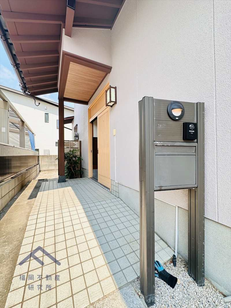 南区和田４丁目　戸建ての玄関