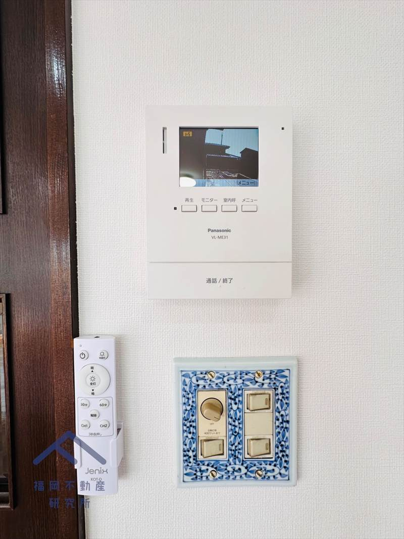 南区和田４丁目　戸建ての防犯設備