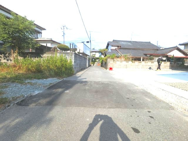 みやき町大字原古賀9期　1号棟の前面道路含む現地写真|前面道路含む現地写真です