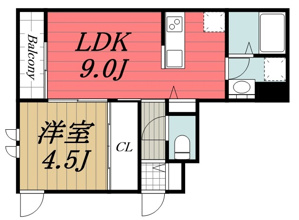 【間取り】 | エキューム登戸
