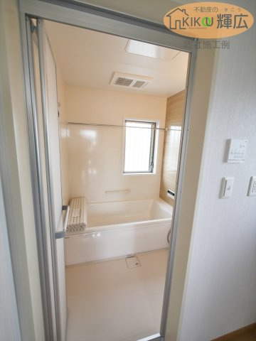 加古川市第11平岡町一色（全1棟）　新築の浴室|同社施工例です。