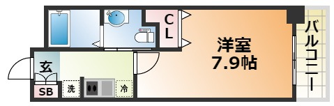 OTOWA神戸元町の間取り