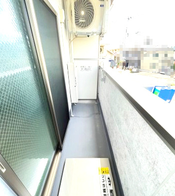 フジパレス西取石Ⅲ番館のバルコニー