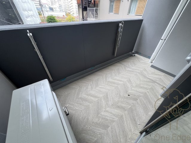 リビオメゾン新大阪のバルコニー