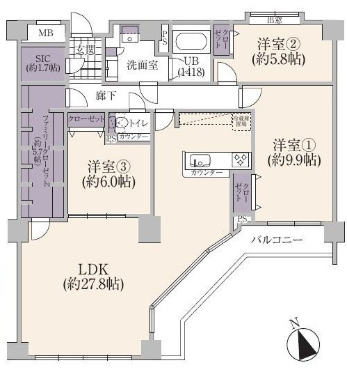 モアクレスト南葛西（1階部分）／仲介手数料無料／新規フルリノベーションのその他
