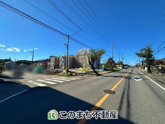 CRADLEGARDEN宇都宮市清原台第7の前面道路含む現地写真|前面道路含む現地写真