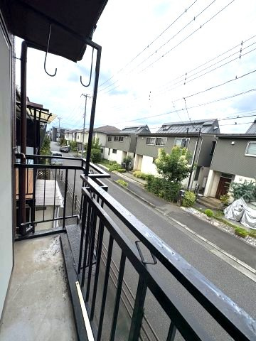清和マンションのバルコニー