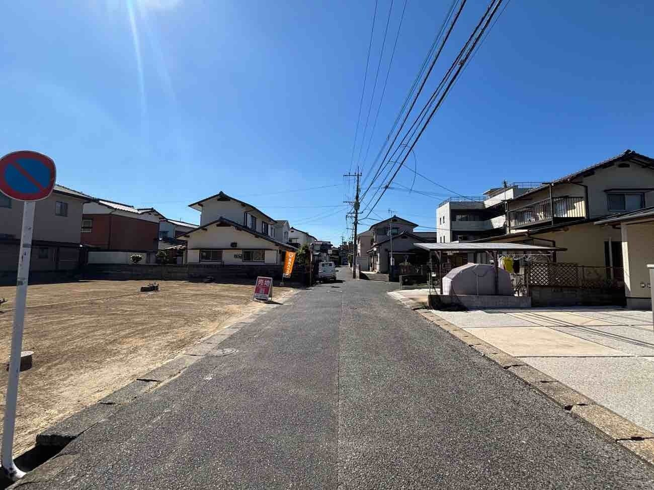 下曽根四丁目（9期）の前面道路含む現地写真|現地（2026年10月8日）撮影
