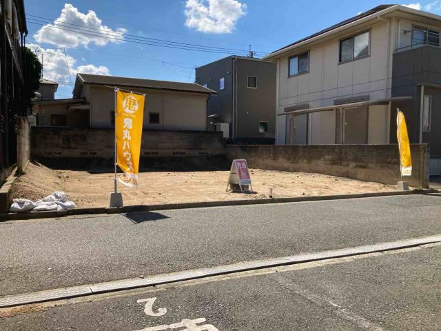 黒住町（7期）の外観|すぐに建築可能！整地済みのきれいな土地です
現地（2026年10月7日）撮影