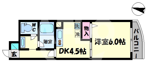 シャルマンハイム大淀の間取り|シャルマンハイム大淀　間取り