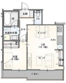 シベール御器所の間取り