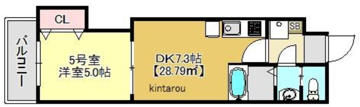 金太郎ヒルズ160の間取り