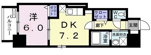 ウエストサイド中山道の間取り|間取りです。