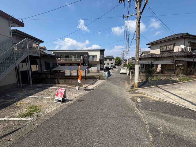 大畠二丁目の前面道路含む現地写真|現地（2026年8月4日）撮影