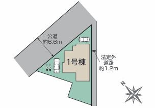 【区画図】 | ご家族様のプライベート空間が確保できる素敵な間取りです。また敷地ゆったりですので、おうち時間を楽しむのにもぴったりですね♪