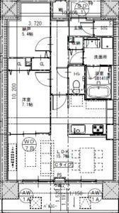 さくらHills ROKUBAN Platinum Residenceの間取り