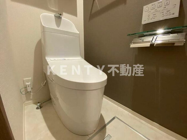 【トイレ】 | セレスティア中央 Ⅱ | ゆったりとした空間のトイレです