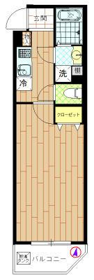 アリーチェ中野富士見町の間取り|間取りです