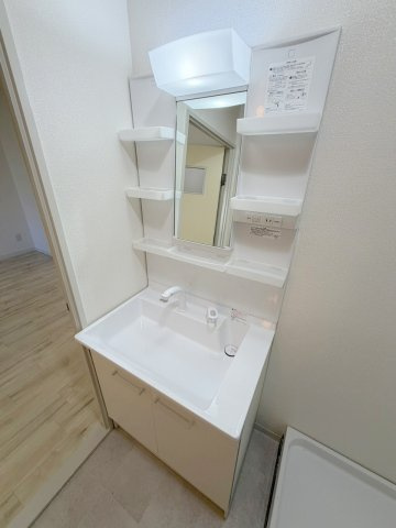 広島市西区南観音７丁目の賃貸マンションの洗面所