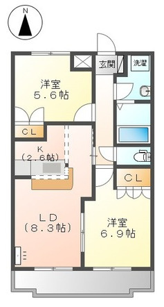 コンフォートの間取り