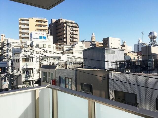 大森ウエストの展望|バルコニーからの展望です