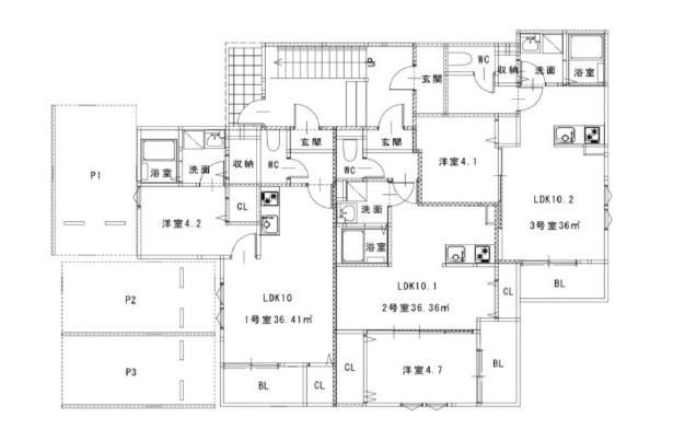 【間取り】 | メゾンクレール井尻南壱番館