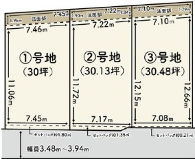 【区画図】 | K41366-1号地衣笠