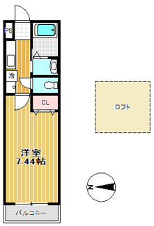 【間取り】 | カオール柏木