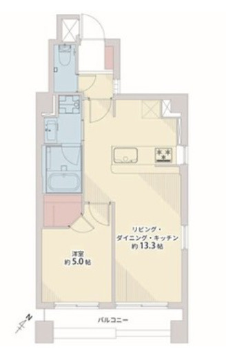 ラ・スピーガ元町の間取り