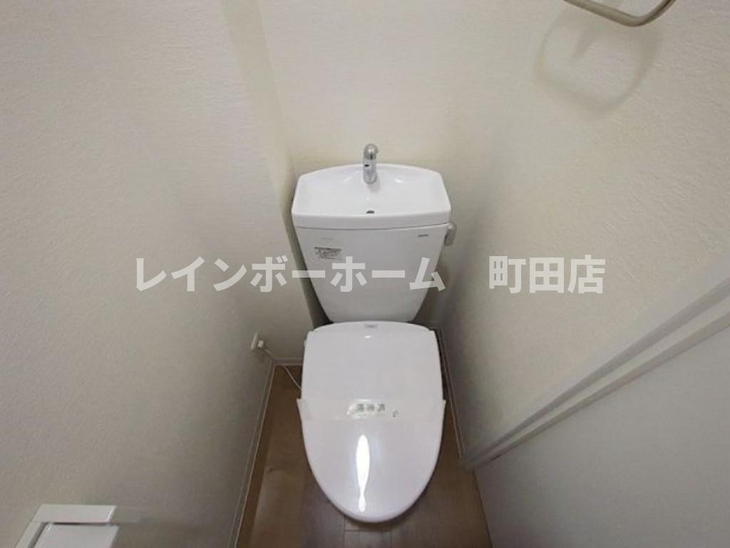 ドエル相模原※初期費用分割あと払いサービス利用可能物件のトイレ