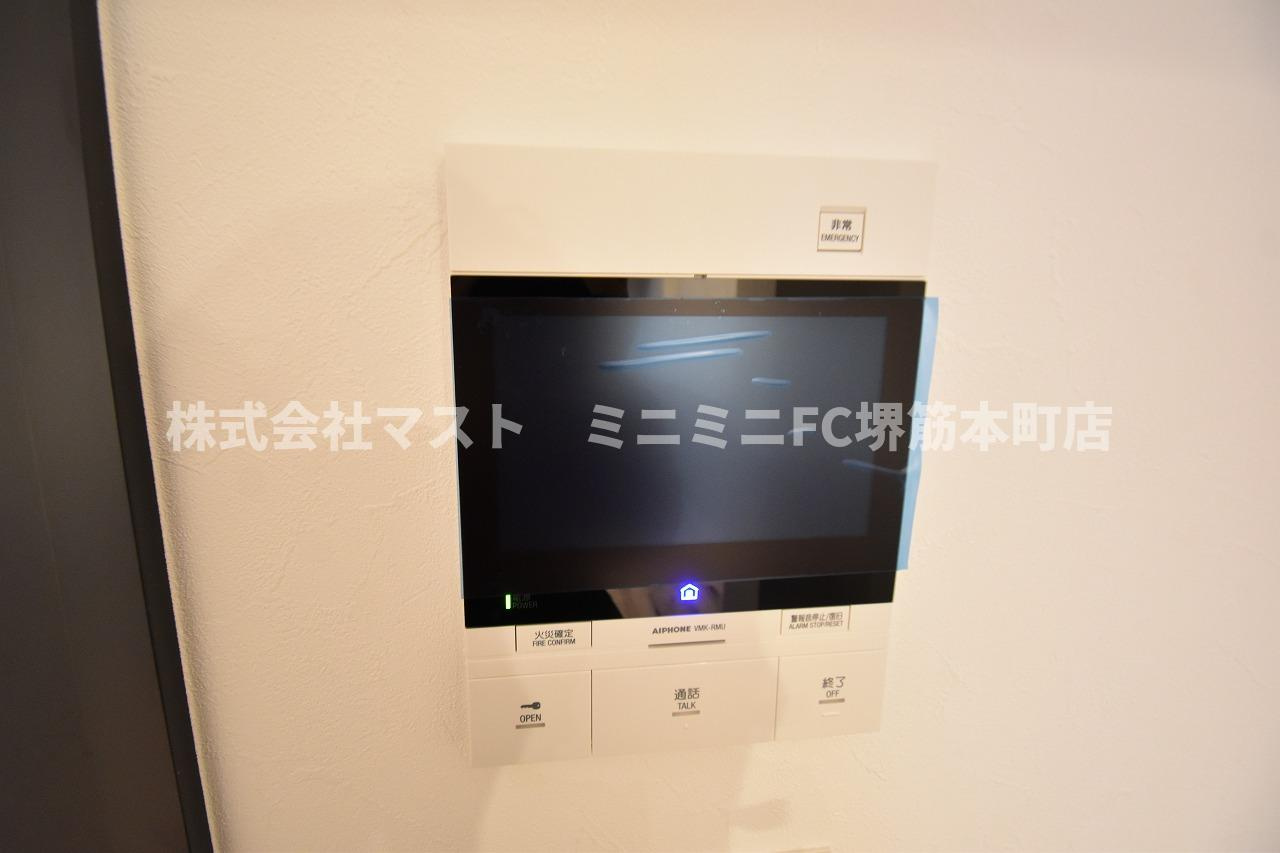 旧プレール・ドゥーク堺筋本町Qのセキュリティ
