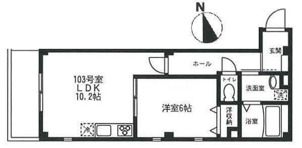 メゾンMumeの間取り
