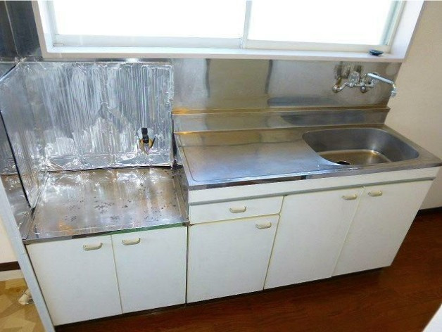 和光市新倉１丁目のアパートのキッチン