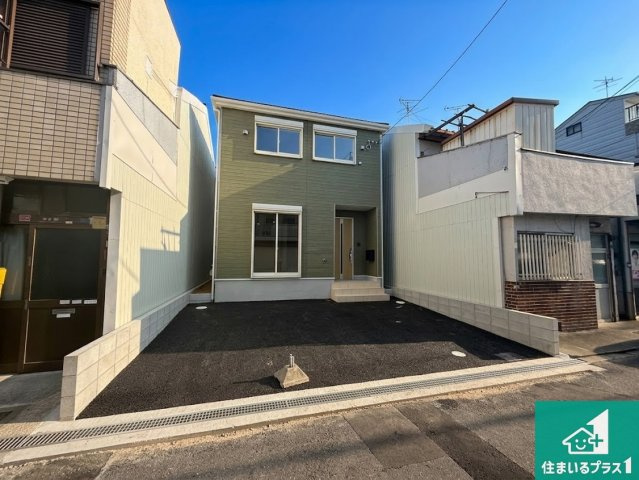 東大阪市大蓮東　第5期　新築一戸建ての外観|お客様に長く安心して住んでいだだける事にこだわった家づくり！住んでからのアフターサービスにもしっかりと取り組んでいます！