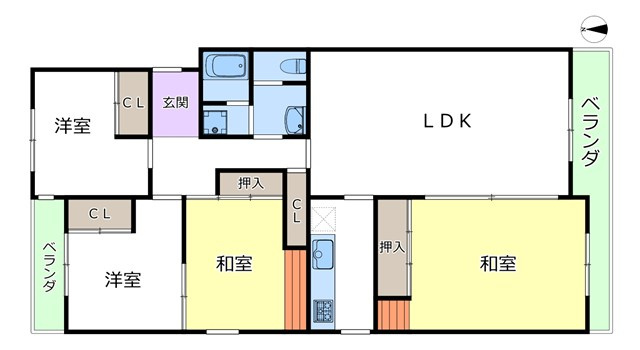 【間取り】 | 千里中央ガーデンズ | エイブルにて取扱い可能な住宅ローンは、全部で10種類以上！お客様にピッタリの住宅ローンを当社のFPよりご案内させて頂きます。住宅ローンのご相談だけでも、お気軽にご相談下さいませ。