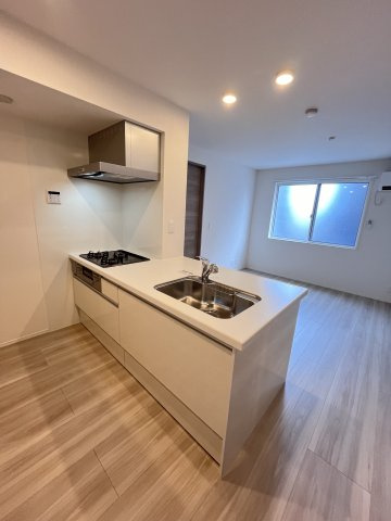 大阪市都島区網島町の賃貸マンションのキッチン