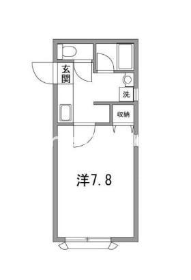 【間取り】 | コンフォート赤坂Ⅰ