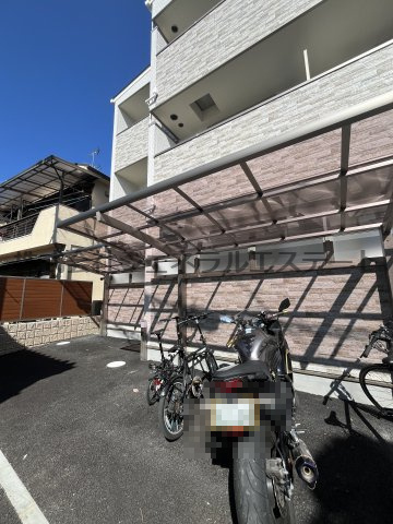 クリエオーレ郡津Ⅰのその他共用部分|駐輪場です