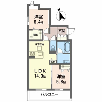 【間取り】 | シャーメゾン　ル・シルク