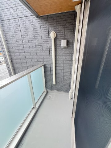 大阪市都島区網島町の賃貸マンションのバルコニー