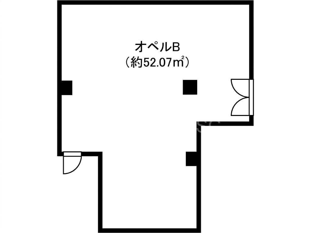 オペル2番館の間取り