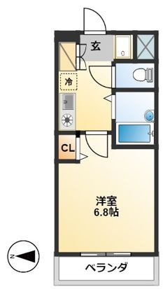 ベルスーズの間取り