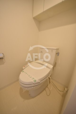 クロスレジデンス大阪新町　堀江小学校区のトイレ|クロスレジデンス大阪新町　シャワートイレ